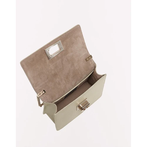 Жіноча сумка крос-боді Furla 1927 Mini Crossbody світло-сіра (BAFKACOARE000M7Y00): Фактура Матовая, Гладкая