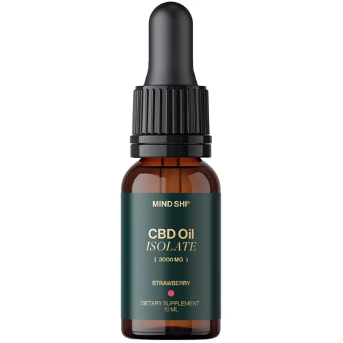 Масло Mind Shi CBD Oil Isolate 3000 mg Strawberry - 10 ml