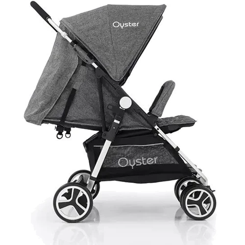 Прогулочная коляска для двойни Babystyle Oyster Twin Mercury: Количество блоков 2