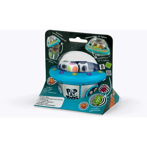 Настільна гра Fun Games Shop Pop-A-Tops: Найди марсіаніна (УКР): Виробник Fun Games Shop