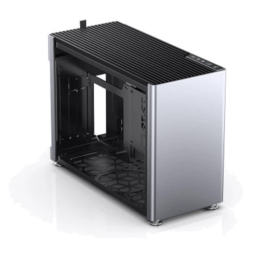 Корпус JONSPLUS i 100 Pro Tempered Glass Silver: Форм-фактор материнской платы Mini-ITX/mini-DTX