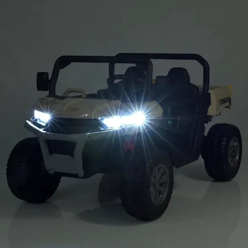 Дитячий електромобіль Вантажівка Bambi Racer, бежева (M 5026EBLR-13(24V)) фото 8