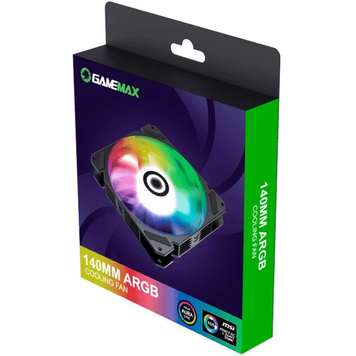 Кулер GameMax FN-14Rainbow-C9 фото 7