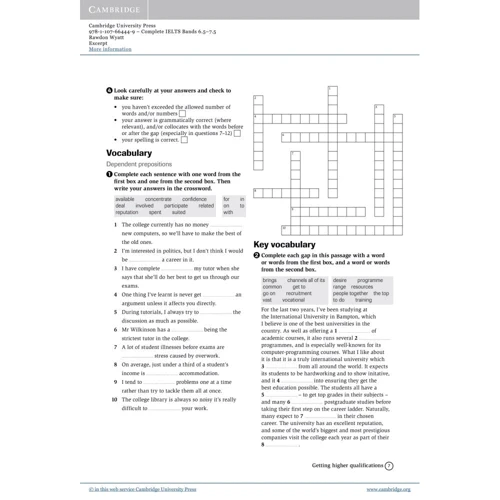 Complete IELTS Bands 6.5-7.5: Workbook without Answers with Audio CD: Жанр Учебники и пособия