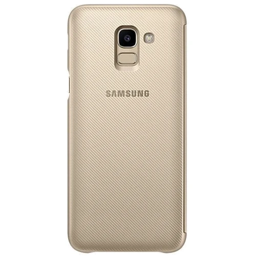 Чехол для телефонов Samsung Flip Wallet Gold (EF-WJ600CFEGRU) for Samsung J600 Galaxy J6 2018