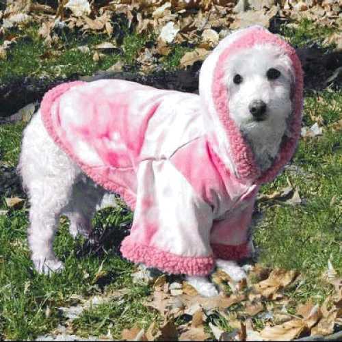 Пальто для собак Doggyduds A BIT CHILLY розовое размер S (25048)