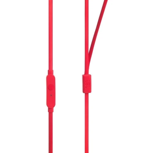 Наушники JBL T110, Red (JBLT110RED): Тип конструкции вакуумные