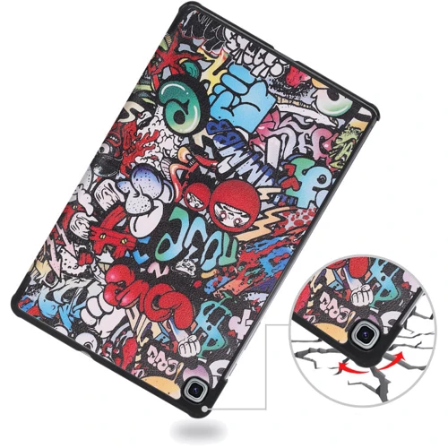 Аксессуар для планшетных ПК BeCover Flexible TPU Mate Graffiti for Samsung Galaxy Tab S6 Lite 2024 P620/P625/P627 (712519)