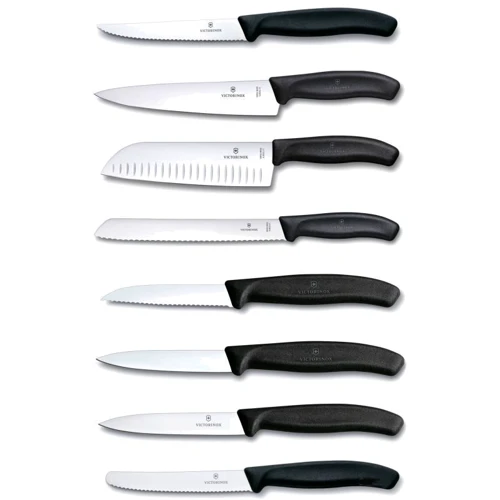 Набор кухонных ножей Victorinox SwissClassic Cutlery Block 9 пр. (6.7173.8): Количество предметов 9