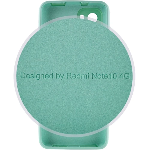 Чехол для телефонов Mobile Case Silicone Cover Shield Camera Ice Blue for Xiaomi Redmi Note 10 / Note 10s: Тип накладка на заднюю часть