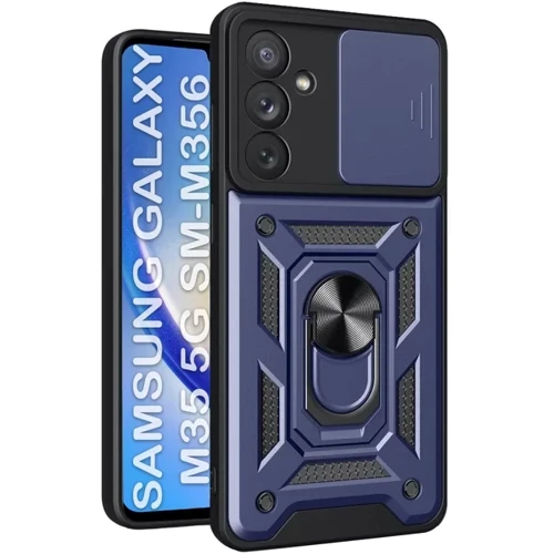 Чохол для телефона BeCover Military Blue для Samsung M356 Galaxy M35 5G (711542): Сумісність Samsung M356 Galaxy M35 5G