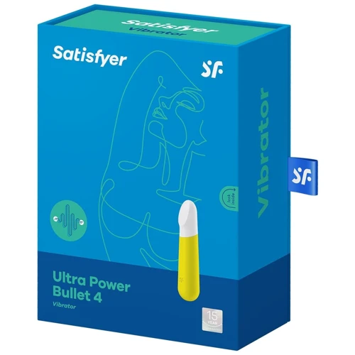 Вибропуля перезаряжаемая Satisfyer Ultra Power Bullet 4 Yellow