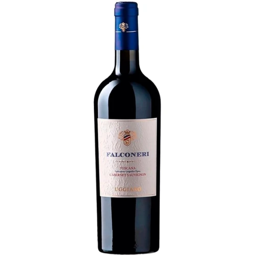 Вино Uggaino Falconeri Cabernet Sauvignon di Toscana червоне сухе 14% 0.75 л (WHS8006600100579)
