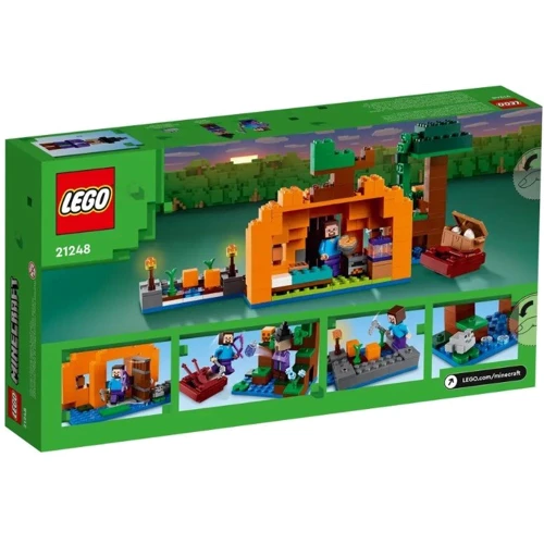 Конструктор LEGO Minecraft Тыквенная ферма 257 деталей (21248) фото 7
