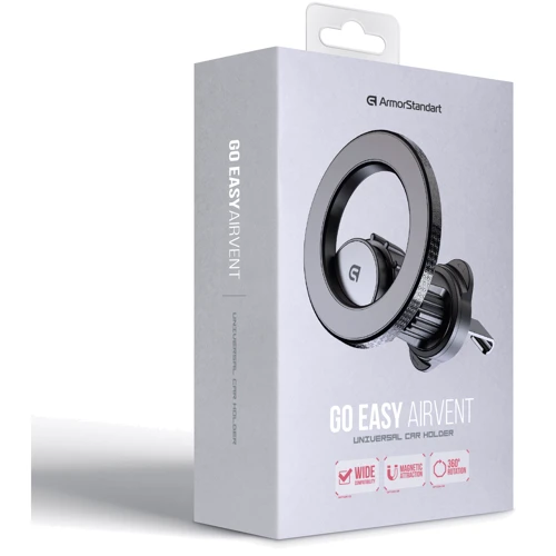 Держатель ArmorStandart Car Holder GoEasy Airvent Black (ARM85336)