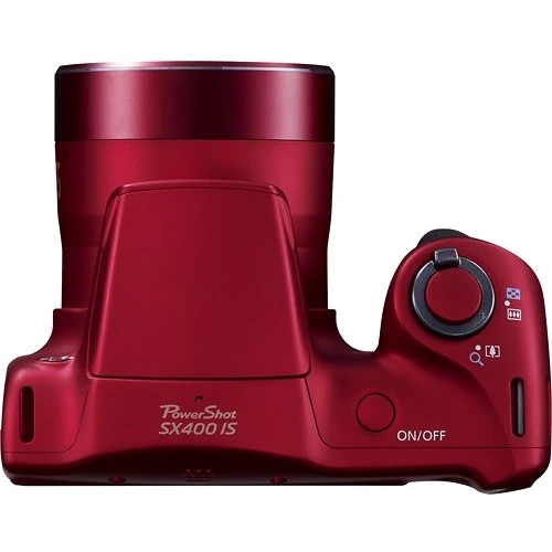 Canon PowerShot SX400 IS Red: Розмір дисплея 3 ", 230 тис. Пікселів