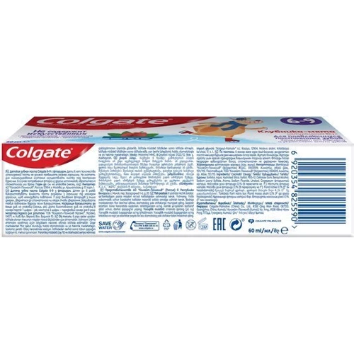 Colgate Зубна паста дитяча з фторидом від 6 до 9 років полуниця-м'ята 60 мл фото 7