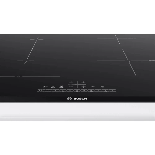 Варочная поверхность Bosch PVS775FC5E: Расположение панели фронтальное