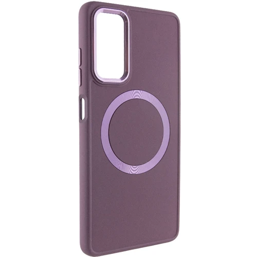 Чехол для телефонов TPU Case Bonbon Metal Style with MagSafe Plum for Samsung A155 Galaxy A15 4G / A156 Galaxy A15 5G / M156 Galaxy M15 5G