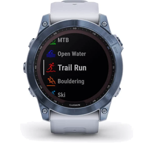 Смарт-часы Garmin Fenix 7X Sapphire Solar Mineral Blue DLC Titanium with Whitestone Band (010-02541-15): Объем внутренней памяти 32 гб