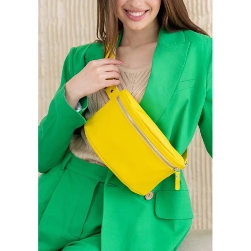 Женская сумка поясная The Wings желтая (TW-BeltBag-yell): Страна производитель Украина