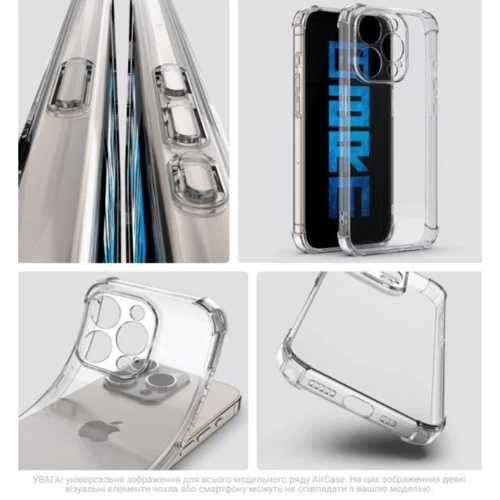 Чохол для телефона ArmorStandart Air Force Camera cover Transparent для Samsung A366 Galaxy A36 5G (ARM82170): Матеріал TPU (термополиуретан)