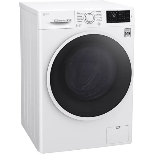 Стиральная машина LG F4J6VNW0W: Тип загрузки фронтальная