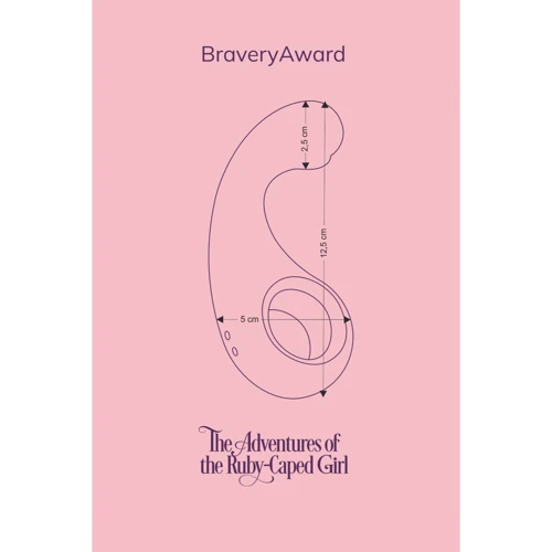 Вибратор FairyGasm BraveryAward blue