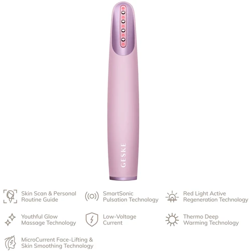 Устройство для укрепления и тонизации кожи лица GESKE Skin Firming Wand 7в1 pink: Тип Лифтинг для лица