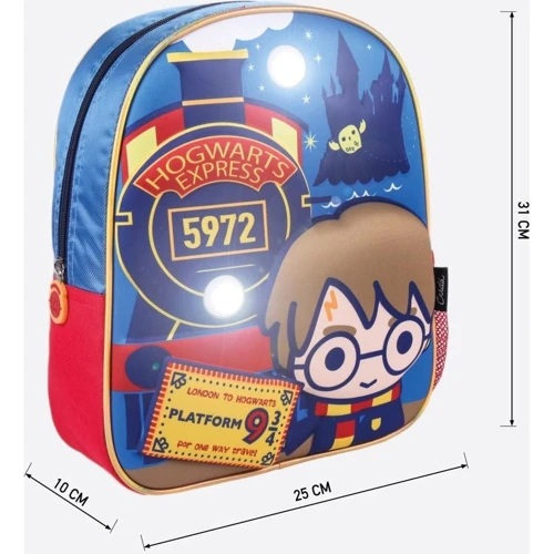 Детский рюкзак с подсветкой Cerda Kids Lights 3D Harry Potter (CERDA-2100003446): Возрастная группа от 3 до 7 лет