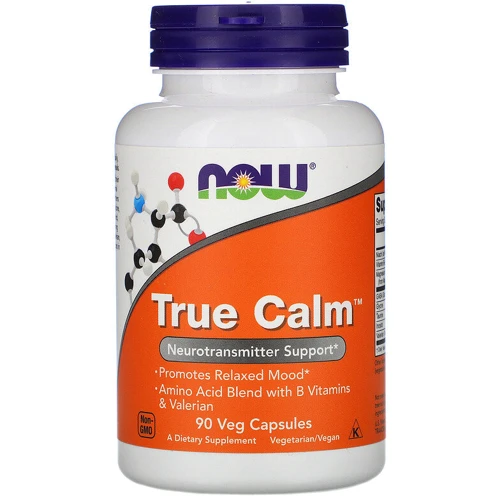 Now Foods True Calm, 90 Veg Capsules (NOW-00155)