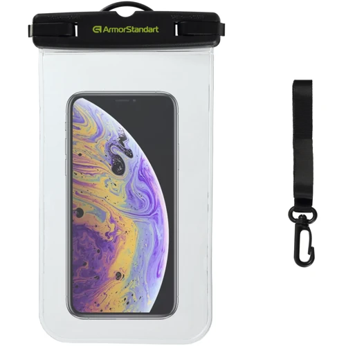 Чехол для iPhone ArmorStandart Capsule Waterproof Case 6.9 Black (ARM59233) universal