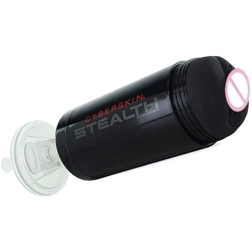 Мастурбатор-вагина Topco Sales CyberSkin® Stealth Pussy Stroker на присоске , 24х8 см