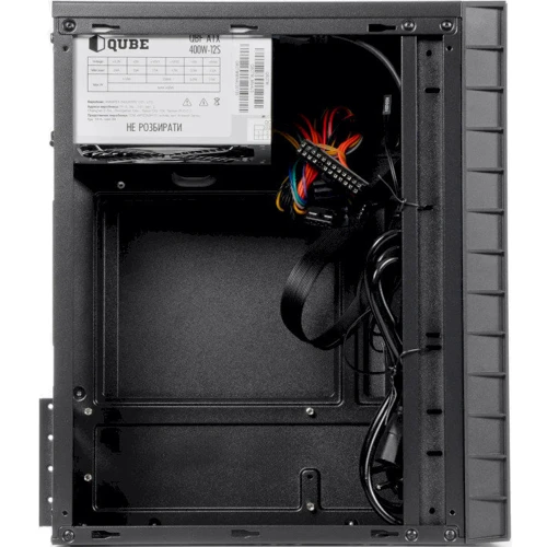 Корпус QUBE QB27M Black (QB27M_MNNU3): Назначение рабочая станция