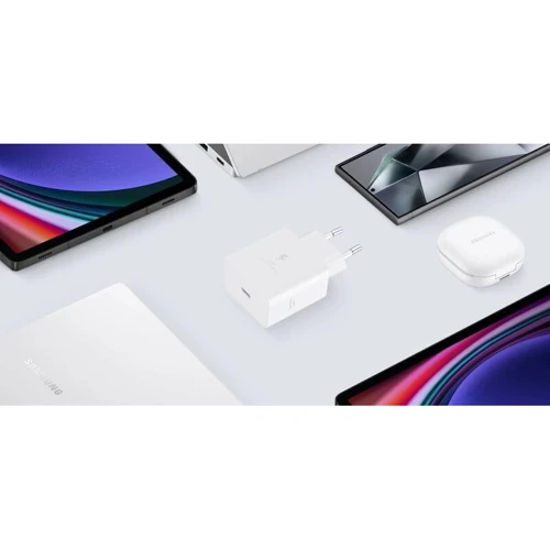 Зарядное устройство Samsung USB-C Wall Charger with Cable USB-C 45W White (EP-T4511XWEGEU)