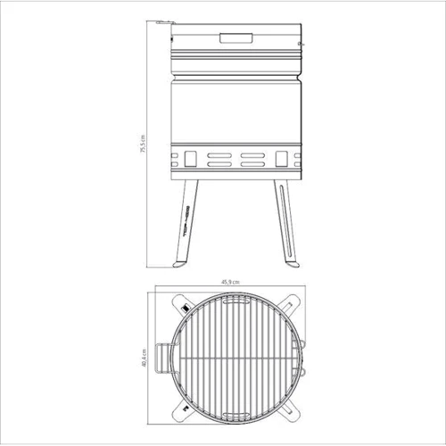 Tramontina Barbecue вугільний гриль (26500/006) фото 7