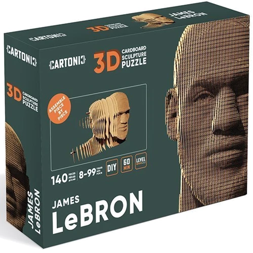 Картонный конструктор Cartonic 3D Puzzle LeBRON фото 3