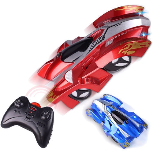 Машинка антигравитационная Climb racer/Wall Racer красная