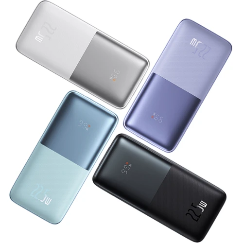 Внешний аккумулятор Baseus Power Bank 20000mAh Bipow Pro Digital Display PD 22.5W Blue (PPBD030003): Тип батареи Литий-полимерные