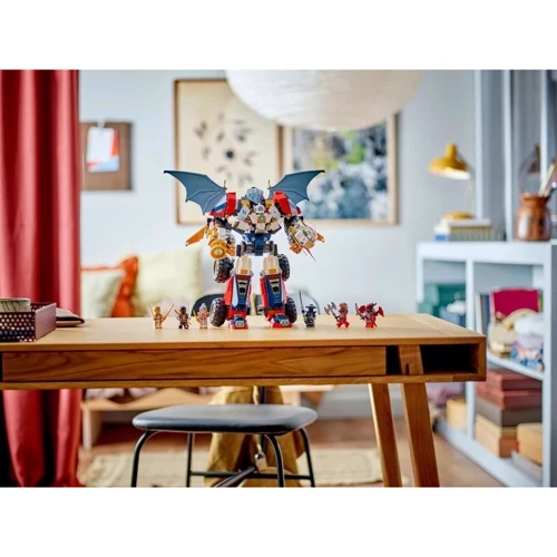 Конструктор LEGO Ninjago Ультраобъединительный робот Зейна 1187 деталей (71834) фото 12