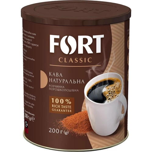 Кофе растворимый Fort 200 г (8901036171165)