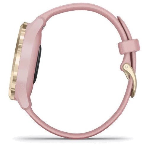 Смарт-годинник Garmin Vivomove 3s Light Gold Stainless Steel Bezel w. Dust Rose and Silicone B. (010-02238-01): Карти пам'яті немає