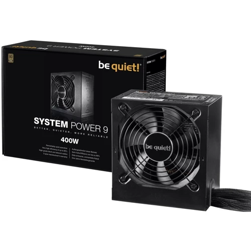 Блок питания be quiet! System Power 9 400W (BN245): Модульные (съемные) кабеля есть