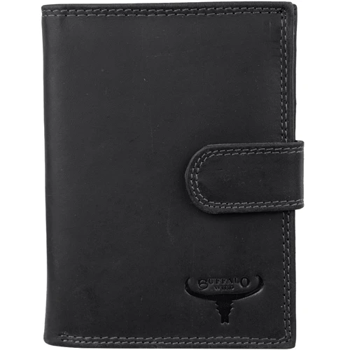 Чоловіче портмоне Buffalo Wild чорне (DNKN4L-B-MHU-black)