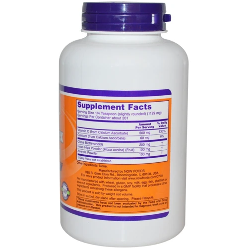NOW Foods Vitamin C-Complex Powder 227 g /201 servings/: Тип Витамин C