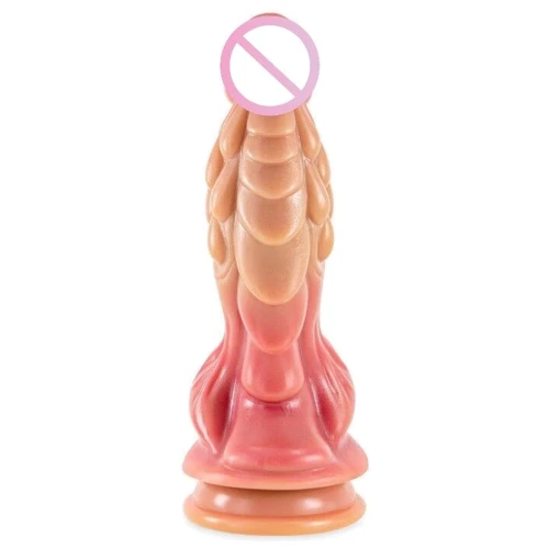 Фэнтезийный фаллоимитатор Kong Silicone The Dragon
