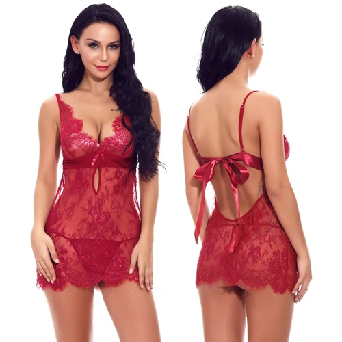 Пеньюар NDS 316-1 One Size Burgundy (22107)