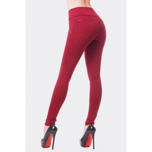 Легінси ArtStyleLeggings LSN-023D-40 40 бордові: Вид легінси