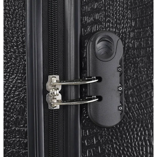 Чемодан Semi Line 24" (M) Black черный (T5638-2): Застежка Молния