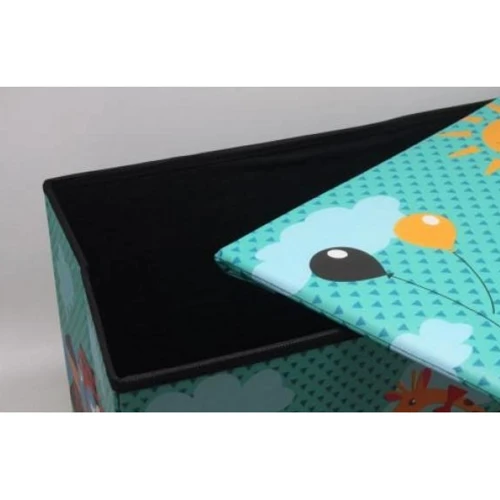 Корзина-пуфик для игрушек Mic Поезд с животными (44807)